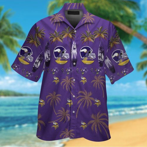 Minnesota Vikings Hawaiian Shirt Gift for Men Women #15