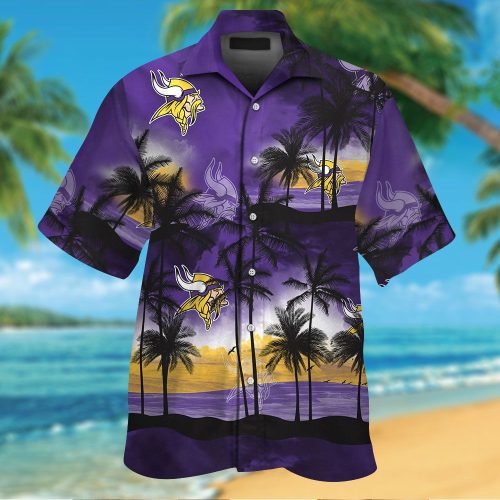 Minnesota Vikings Hawaiian Shirt Gift for Men Women #11