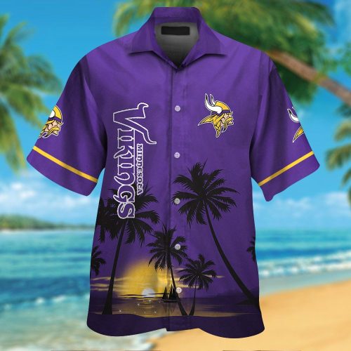 Minnesota Vikings Hawaiian Shirt Gift for Men Women #23