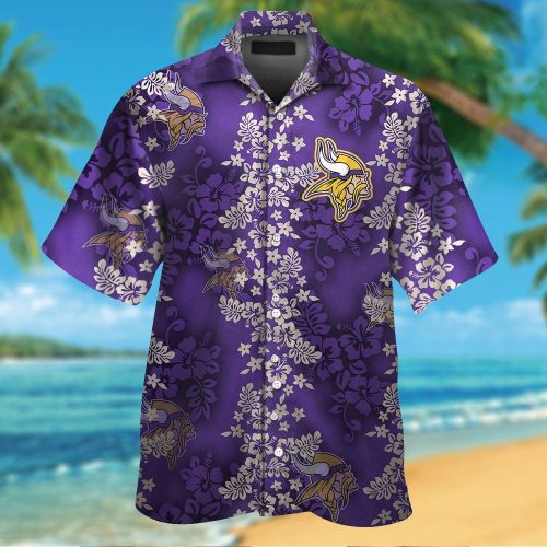 Minnesota Vikings Hawaiian Shirt Gift for Men Women #27