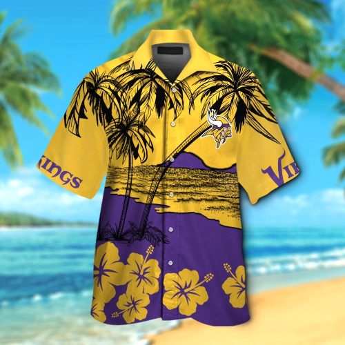 Minnesota Vikings Hawaiian Shirt Gift for Men Women #5