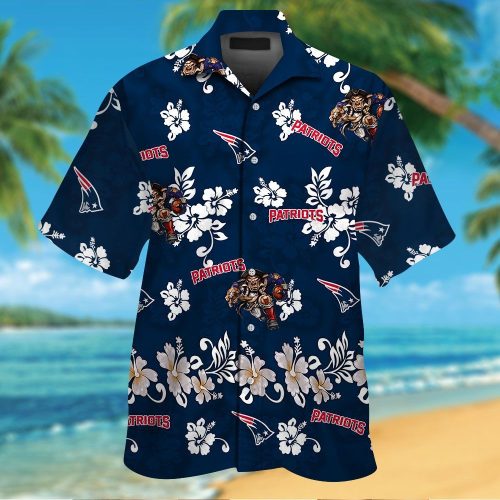 New England Patriots Hawaiian Shirt Gift for Men Women #17