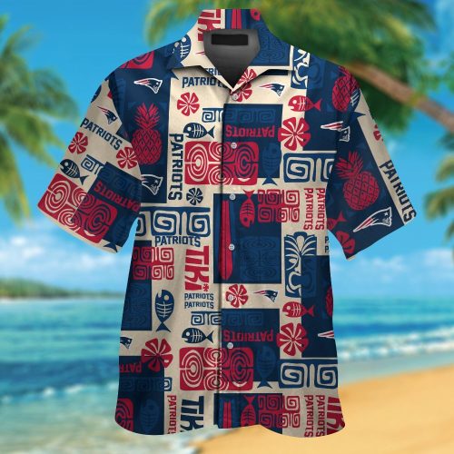 New England Patriots Hawaiian Shirt Gift for Men Women #6