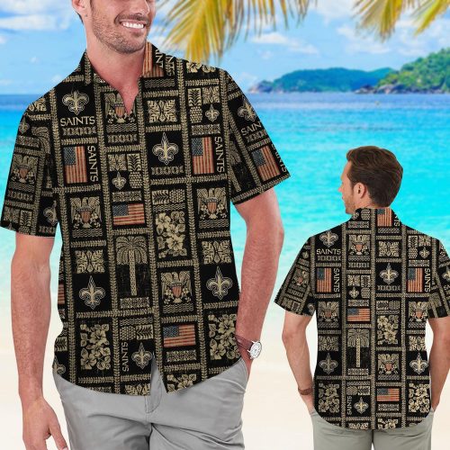 New Orleans Saints Hawaiian Shirt