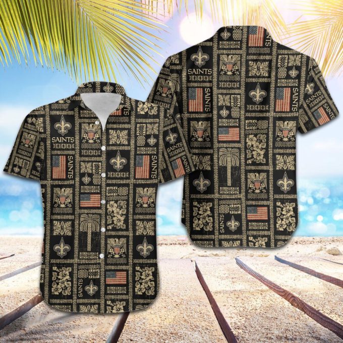 New Orleans Saints Hawaiian Shirt