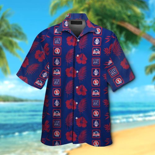 New York Giants Hawaiian Shirt Gift for Men Women #3