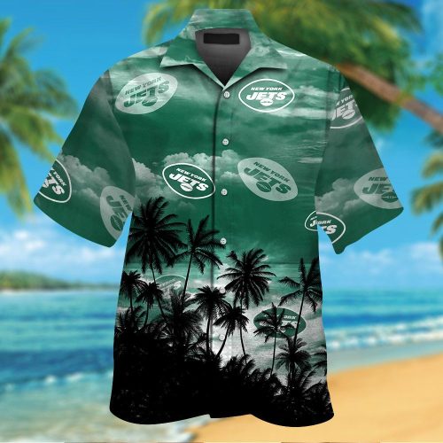 New York Jets Hawaiian Shirt Gift for Men Women #27