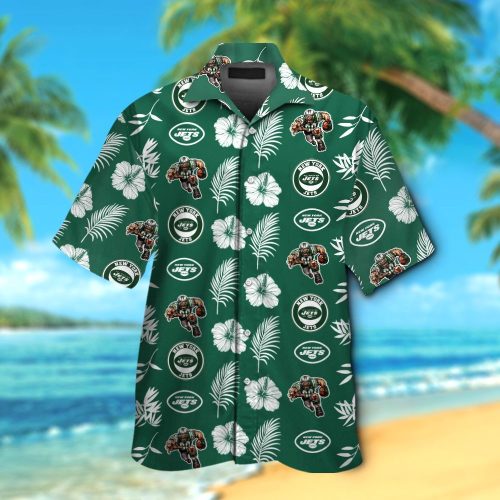 New York Jets Hawaiian Shirt Gift for Men Women #15