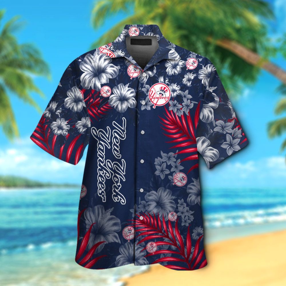 New York Yankees Hawaiian Shirt #5 – Official MLB Licensed Apparel New York Yankees Hawaiian Shirt #5 – Official MLB Licensed Apparel