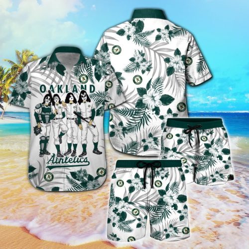 Oakland Athletics & Kiss Hawaiian Shirt – Official MLB Merchandise