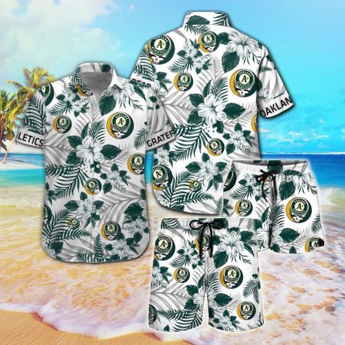 Oakland Athletics Grateful Dead Hawaiian Shirt – Official Merchandise