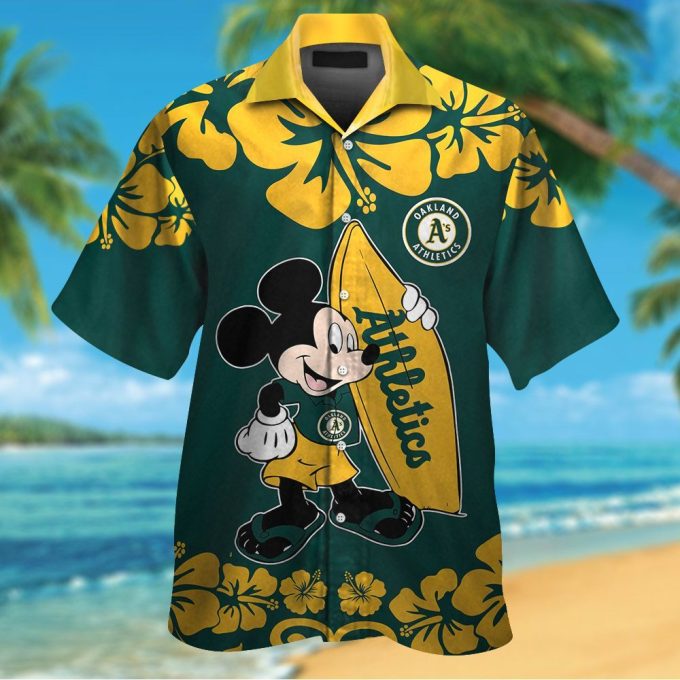 Oakland Athletics Mickey Mouse Hawaiian Shirt – Limited Edition Design