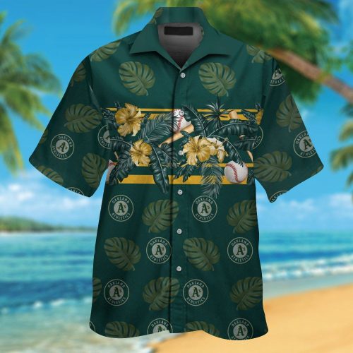 Oakland Athletics #11 Hawaiian Shirt: Official MLB Team Gear