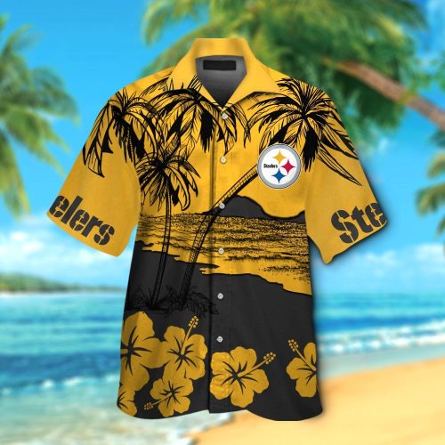 Pittsburgh Steelers Hawaiian Shirt Gift for Men Women #2