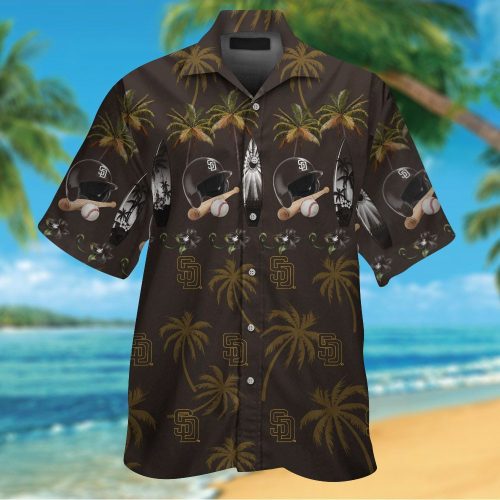 Official San Diego Padres Hawaiian Shirt #8 – Stylish MLB Apparel