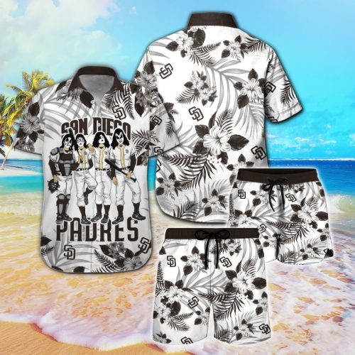 San Diego Padres & Kiss Hawaiian Shirt – Official MLB Merchandise