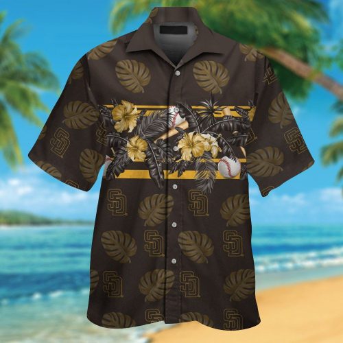 San Diego Padres Hawaiian Shirt #5 – Stylish MLB Fan Gear for Summer