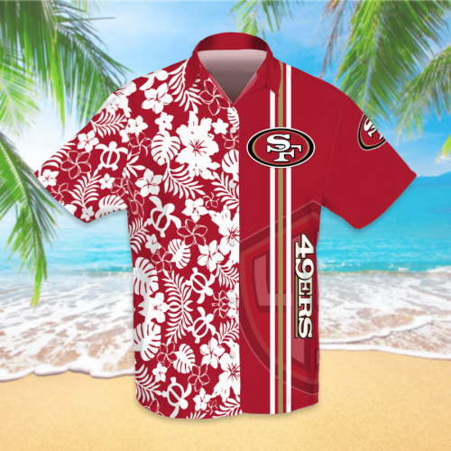 San Francisco 49Ers Hawaiian Shirt Gift for Men Women #31