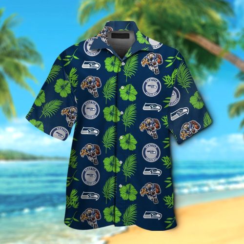 Seattle Seahawks Hawaiian Shirt Gift for Men Women #6