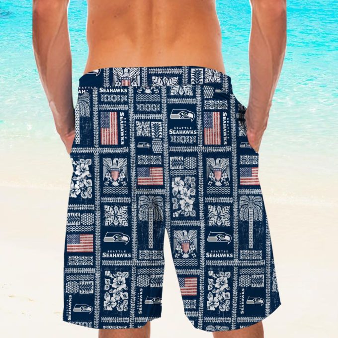 Seattle Seahawks Hawaiian Shirt