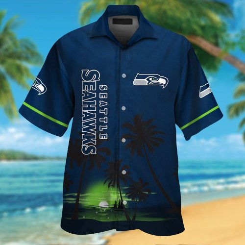 Seattle Seahawks Hawaiian Shirt Gift for Men Women #5