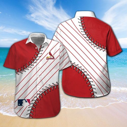St Louis Cardinals Hawaiian Shirt #2: Official MLB Merchandise for Fans