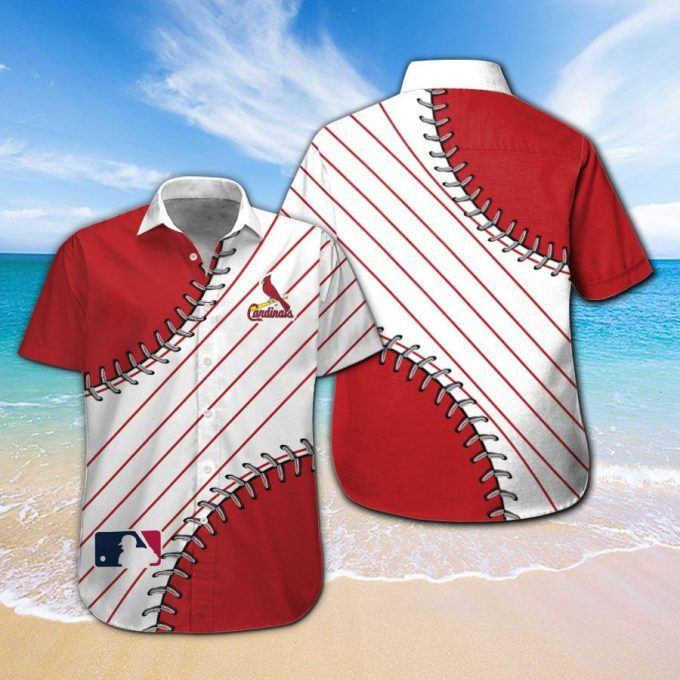 St Louis Cardinals Hawaiian Shirt #2: Official MLB Merchandise for Fans