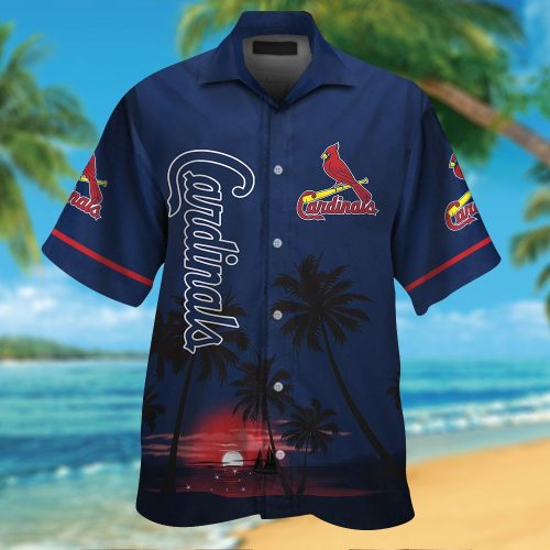 St Louis Cardinals Hawaiian Shirt #11: Official MLB Merchandise
