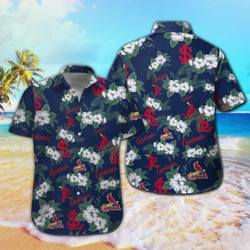 St Louis Cardinals Hawaiian Shirt #12 – Official MLB Merchandise