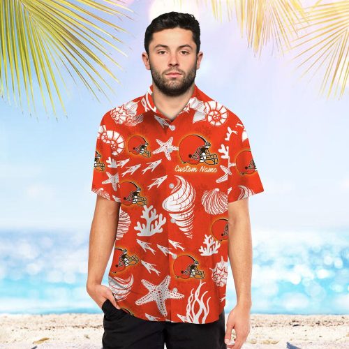 Personalized Cleveland Browns Hawaiian Shirt