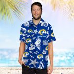 Personalized Los Angeles Rams Hawaiian Shirt Personalized Los Angeles Rams Hawaiian Shirt
