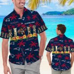 Personalized New England Patriots Hawaiian Shirt