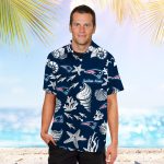 Personalized New England Patriots Hawaiian Shirt Gift for Men Women #2