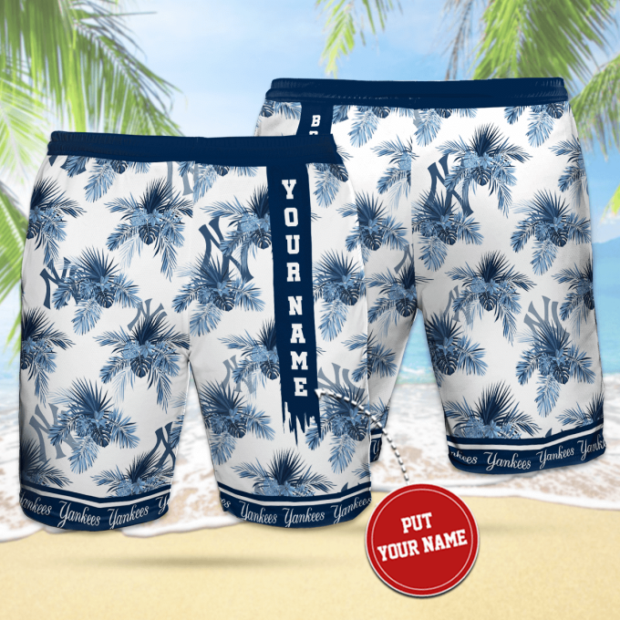 Custom New York Yankees Hawaiian Shirt – Personalized Design