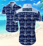 Dallas Cowboys Hawaiian Shirt Summer Gift Tropical Flower Slim Fit Body