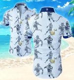 Dallas Cowboys Hawaiian Shirt Summer Gift Tropical Flower Slim Fit Body