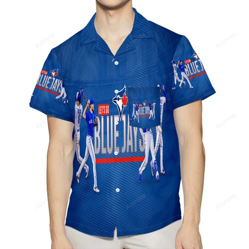 Toronto Blue Jays 3D All Over Print Hawaiian Shirt with Pocket - Russell All Players51