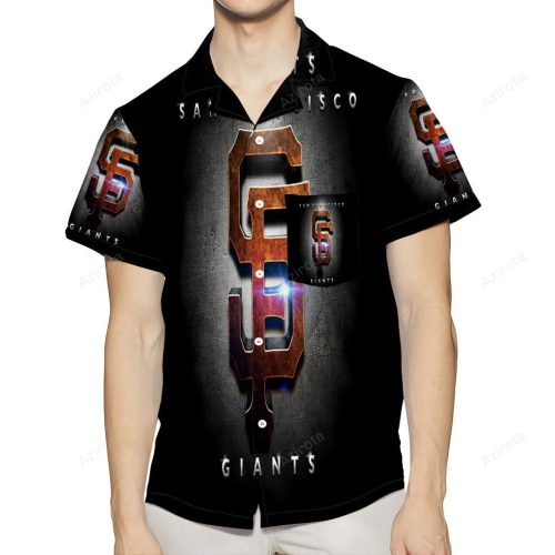San Francisco Giants Art 11 3D All Over Print Hawaiian Shirt - Summer Beach Style with Pocket