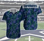 Dallas Cowboys Hawaiian Shirt Summer Gift Tropical Flower Slim Fit Body