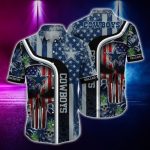 Gift For Husband Gift For Dad Dallas Cowboys And Skull Hawaiian Shirt MGift
