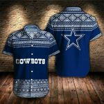 Dallas Cowboys Mens Button Up Hawaiian Shirts Summer Casual Dallas Cowboys Mens Button Up Hawaiian Shirts Summer Casual