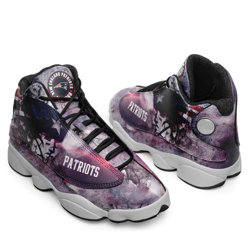 New England Patriots Air Jordan 13 Sneaker Shoes