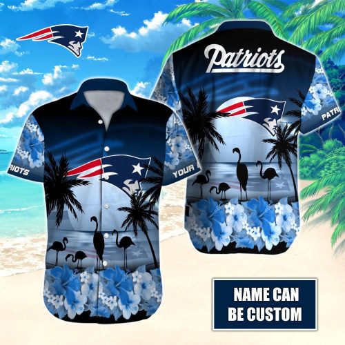 NFL New England Patriots Hawaiian Shirt Custom Gift