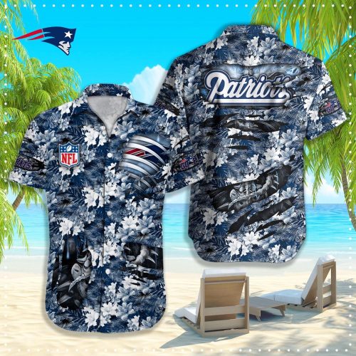 NFL New England Patriots Hawaiian shirt  Q48395