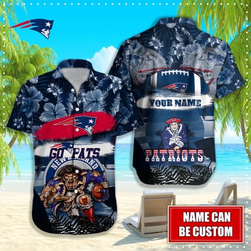 NFL New England Patriots Hawaiian shirt custom Q48154