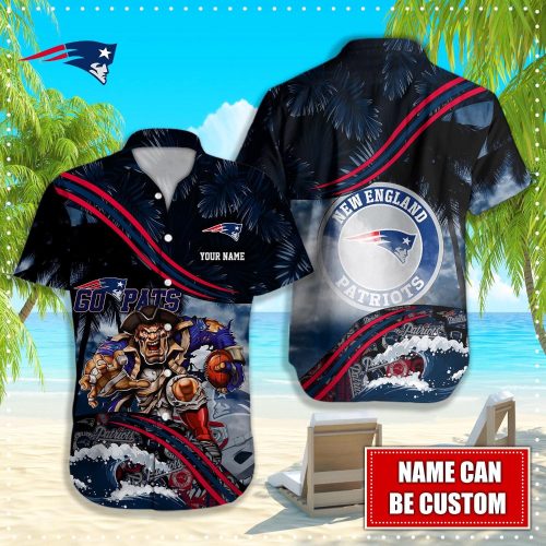 NFL New England Patriots Hawaiian shirt custom Q48211