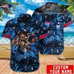 NFL New England Patriots Hawaiian shirt Custom Gift