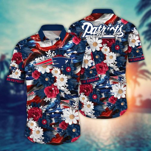 NFL New England Patriots Hawaii Shirt Independence Day, Summer Shirts Gift