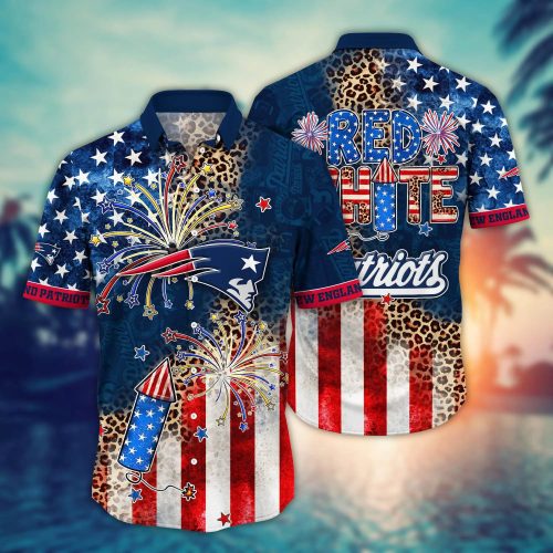 NFL New England Patriots Hawaii Shirt Independence Day, Summer Shirts Gift