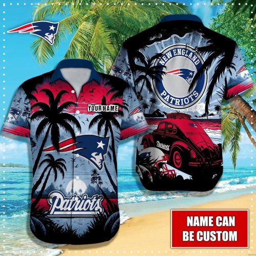 NFL New England Patriots Hawaii Shirt Custom Gift